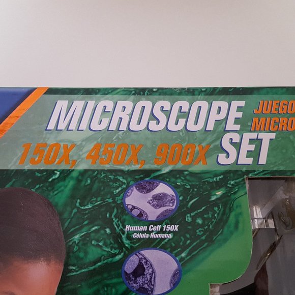 Edu Science Microscope Set 150x,450x,900x *AS IS* NO LIGHTBULB - Picture 5 of 12